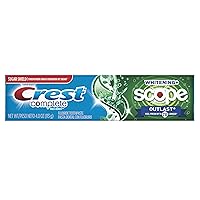 Crest Pls Sc Outlst Ex Wh Size 4z Crest Extra White Plus Scope Outlast Mint Toothpaste 4oz