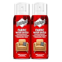 Scotchgard Fabric Water Shield, Water Repellent Spray for Spring and Summer Clothing and Household Upholstery Items, Long-Lasting Protection for Seasonal Fabric, Two 10 Oz Cans (Pack of 2)