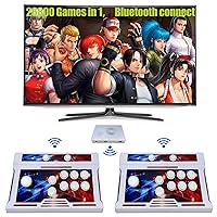 Wireless Pandora Box Console 26800 Arcade Games in 1, Bluetooth Function, Two Separate joysticks,Retro Game Machine, Supports Up to 4 Players, Full HD Output, Search, Save, Hide, Favorites List