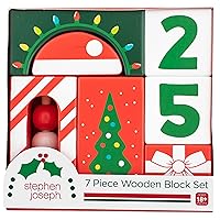 Stephen Joseph, Holiday Wooden Blocks