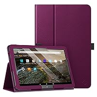 Folio Case for All-New Amazon Fire HD 10 and 10 Plus Tablet (13th/11th Generation, 2023/2021 Release) 10.1
