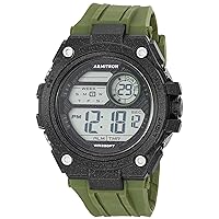 Armitron Sport Men's Digital Chronograph Resin Strap Watch, 40/8470