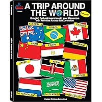 Carson Dellosa Trip Around the World, Grades K - 5 Resource Book Carson Dellosa Trip Around the World, Grades K - 5 Resource Book Paperback