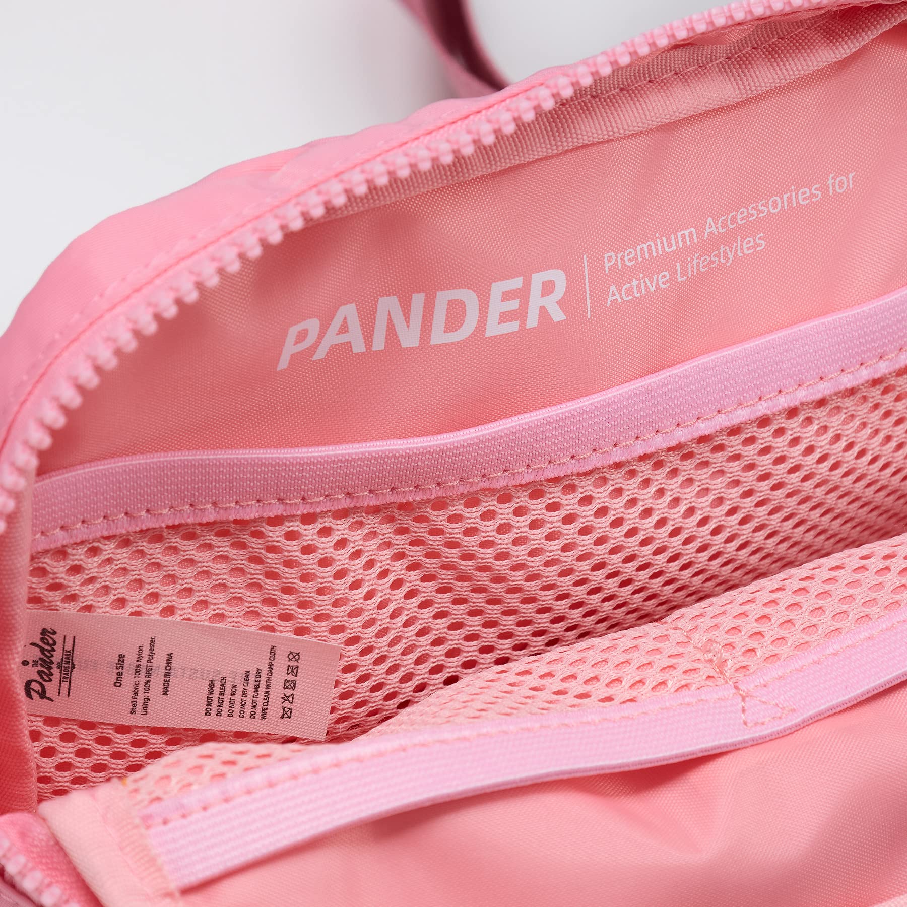 Pander Cross Body Fanny Pack for Women, Fashion Waist Packs, Crossbody Bags, Belt Bag with Adjustable Strap (Crystal Rose, US).