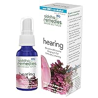 Remedies Hearing | Ear Ache Medicine with Flos Phos HPUS, Kali Mur Sulph | Homeopathy Spray to Relief Earache, Ringing, Difficulty Listening & Buzzing | Natural Homeopathic Flower Essence