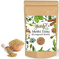 Dirghaanshi Dried Methi Dana,Fenugreek Seed,Whole Methi Dana Seed,Menthya,Vendhayam,Menthulu Seed (Pack of 100GM)