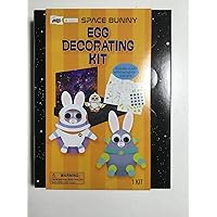 Mello Smello Space Bunny Egg Decorating Kit Includes Stand, Background, & Gels