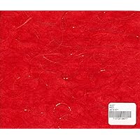 RED - Unryu mulberry paper with gold threads