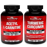 Acetyl L-Carnitine & Turmeric Curcumin with BioPerine Bundle