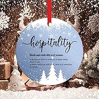 Hospitality Noun Ornaments for Christmas Tree Hospitality Definition Christmas Ceramic Xmas Tree Keepsake Hospitality Dictionary Word Meaning Christmas Tree Decoration Keepsake