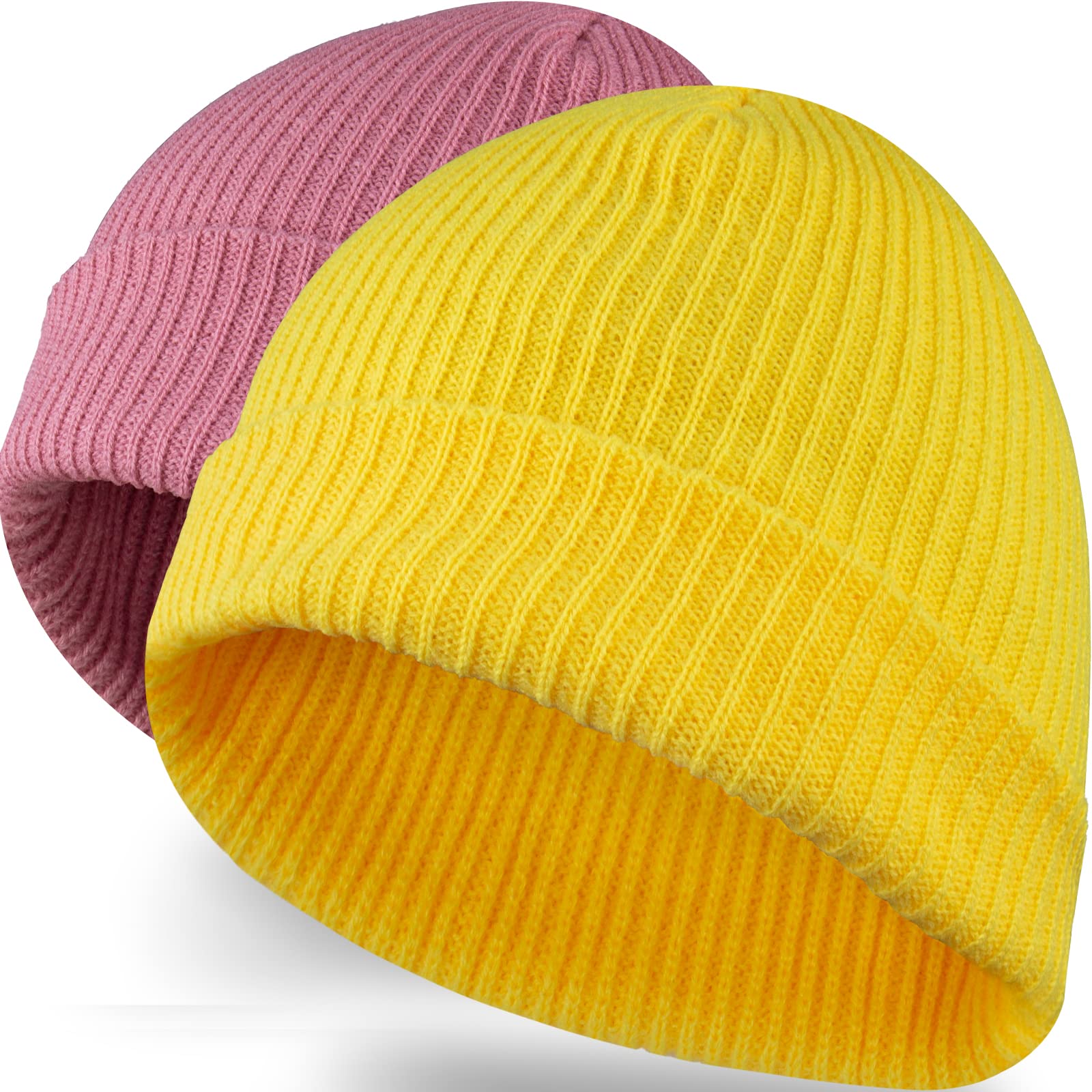 LAKIBOLE Pack Beanie Hats for Men Spring Summer Autumn Winter Slouchy Beanies for Women Teenage