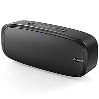 Bluetooth Speaker, Wireless Portable Speaker with Loud Stereo Sound, Rich Bass, 12-Hour Playtime, Built-in Mic. Perfect for iPhone, Samsung and More