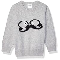 Amazon Essentials Boys and Toddlers' Pullover Crew Sweater (Previously Spotted Zebra)
