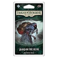 Fantasy Flight Games Arkham Horror The Card Game Blood on the Altar MYTHOS PACK - Unearth the Secrets of Dunwich! Cooperative Living Card Game, Ages 14+, 1-4 Players, 1-2 Hour Playtime