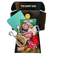 THE HAPPY BOX - senior monthly subscription box present gift fun senior citizen stuff