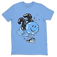 Graphic Tees Balloon Design Printed 1 Blue White Sneaker Matching T-Shirt