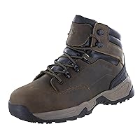 Northside Mens Garner Mid CT Composite Toe Waterproof Work Boots - Electrical Hazard Resistance, Oil & Slip Resistance with Memory Foam Insole - Full Grain Leather Upper with EVA midsole