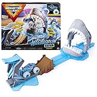 Monster Jam, Megalodon Monster Wash, Includes Color-Changing Megalodon Monster  Truck, Interactive Water Play Kids Toys for Aged 3 and Up