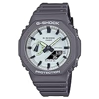 G-Shock Casio Analog-Digital Men's Watch woth Luminous Dial - GA2100HD-8A