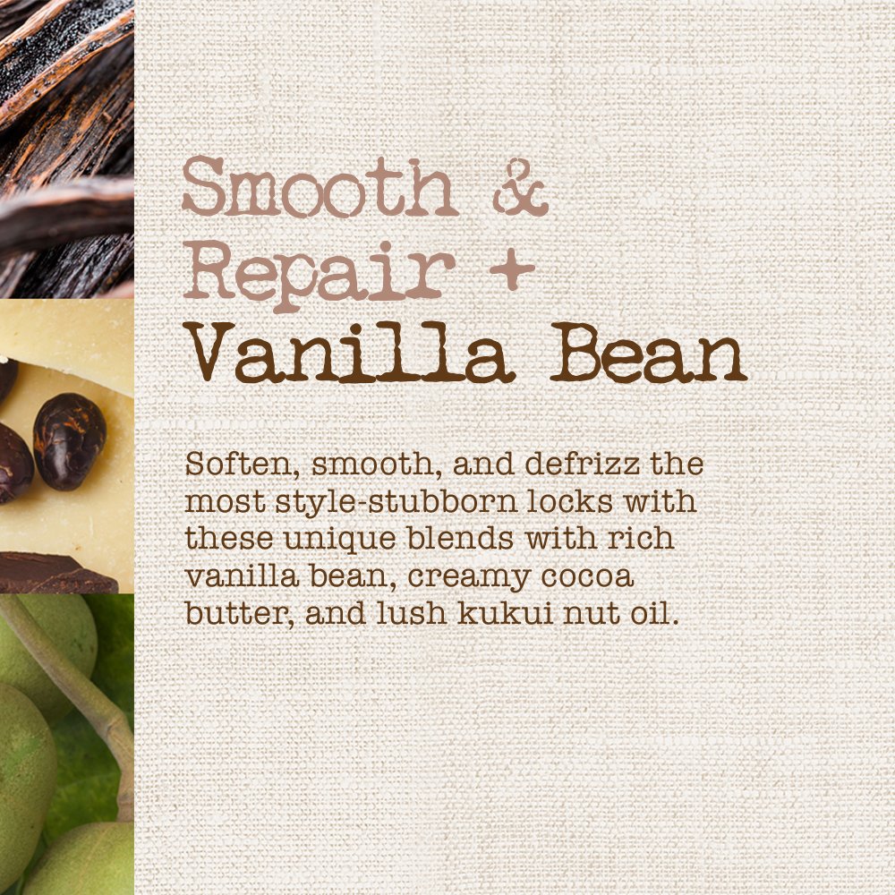Maui Moisture Smooth & Repair + Vanilla Bean Conditioner, 13 Ounce