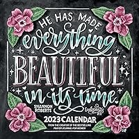 Shannon Roberts' Chalk Art Scripture 2023 Wall Calendar: He Has Made Everything Beautiful in Its Time Shannon Roberts' Chalk Art Scripture 2023 Wall Calendar: He Has Made Everything Beautiful in Its Time Calendar