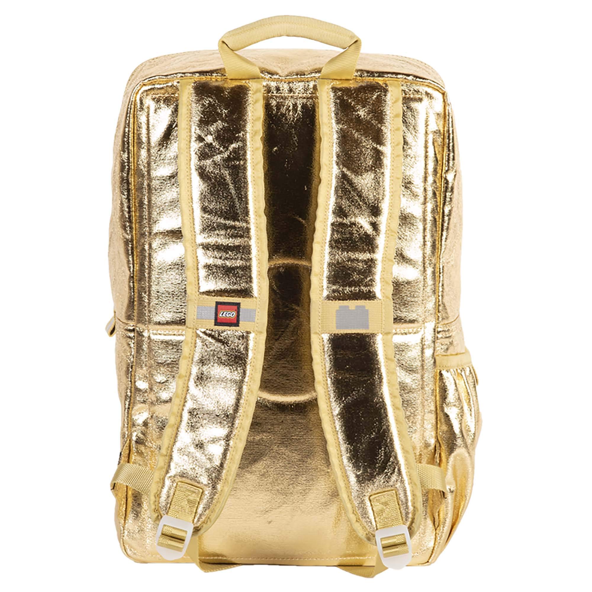 LEGO Brick Backpack - Gold Fashion Backpack, Gold