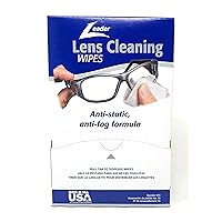Leader Lens Cleaning Towelette Dispenser (Pack of 100)