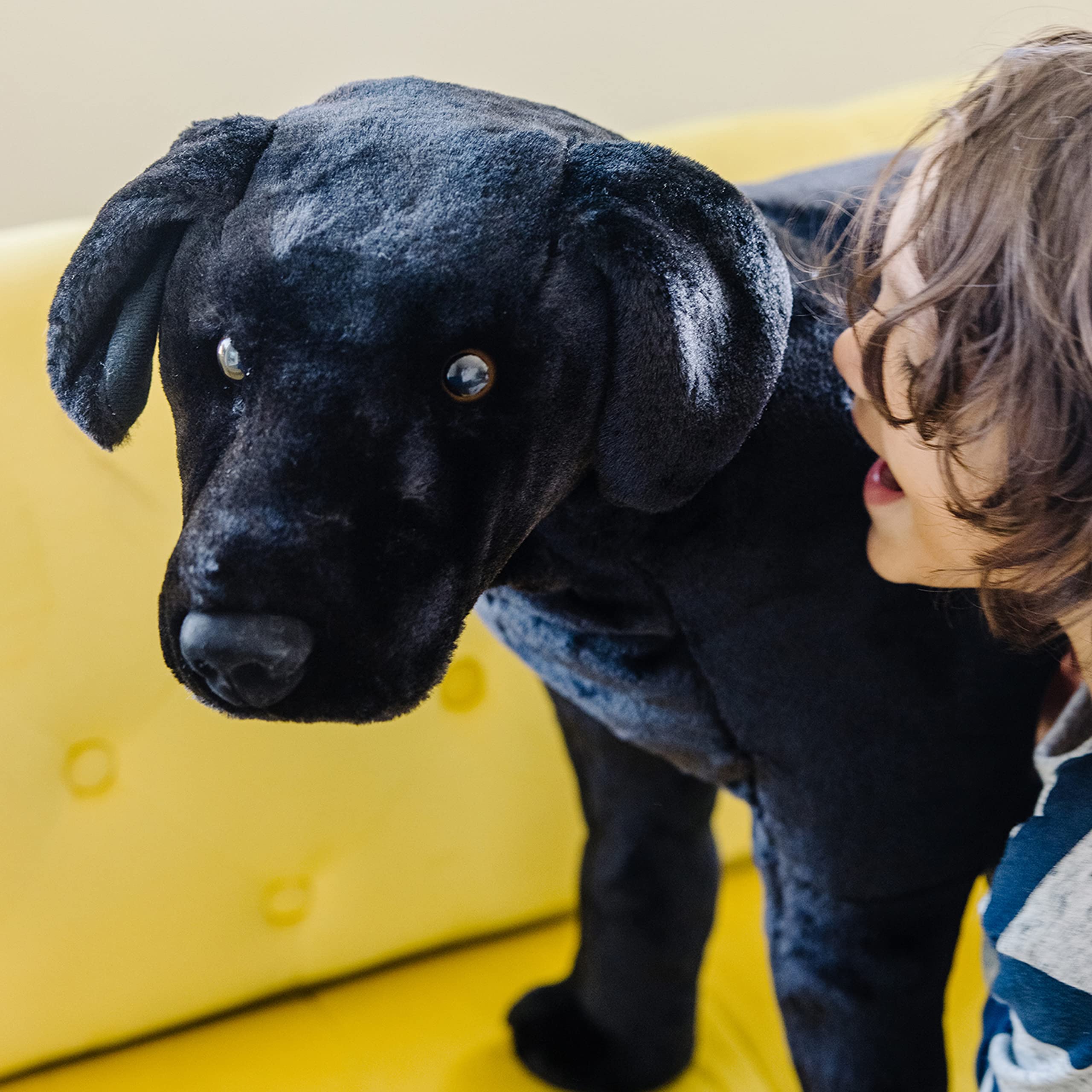 Buy Melissa & Doug Giant Black Lab - Lifelike Stuffed Animal Dog