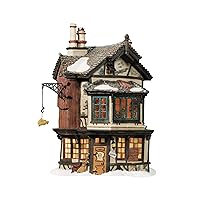 Department 56 Dickens' Village Ebenezer Scrooge's House Lit House, 8.25, Multicolor