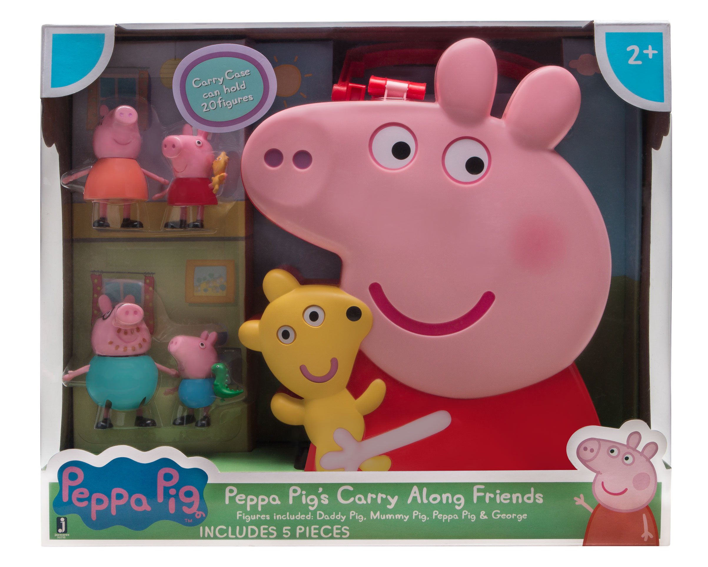 Peppa Pig 4-Figure Carry Case Storage