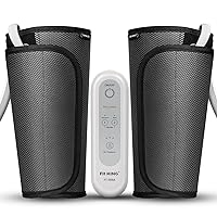 FIT KING Calf Massager for Circulation and Muscle Recovery, Air Compression Device for Calves, Relives Muscle Soreness and Swelling Pain, Helpful for Edema and RLS
