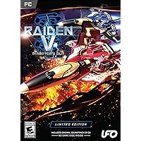 Raiden V: Director's Cut Limited Edition With Original Soundtrack EP CD - PC
