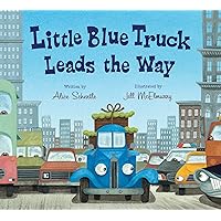 Little Blue Truck Leads the Way Board Book Little Blue Truck Leads the Way Board Book Board book Kindle Audible Audiobook Hardcover Paperback Audio CD