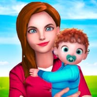 Virtual Mother Life Real Family Simulator 3D - Babysitter & Pregnant Mom Daycare Games for Kids