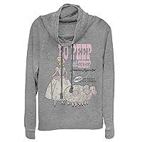 Fifth Sun Disney Pixar Toy Story 4 Bobeep and Sheep Women's Long Sleeve Cowl Neck Pullover