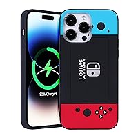 Compatible with iPhone 7/8 Case for Boys Kids Men, 3D Cool Video Game Controller Button Type Personalized Full Body Full Camera Protection Protective Cover Soft Cute, 4.7 inches-Blue