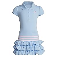 adidas Baby Girls' Short Sleeve Polo Dress
