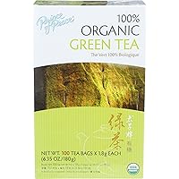 Organic Green Tea 100 Tea Bags - 2 pack