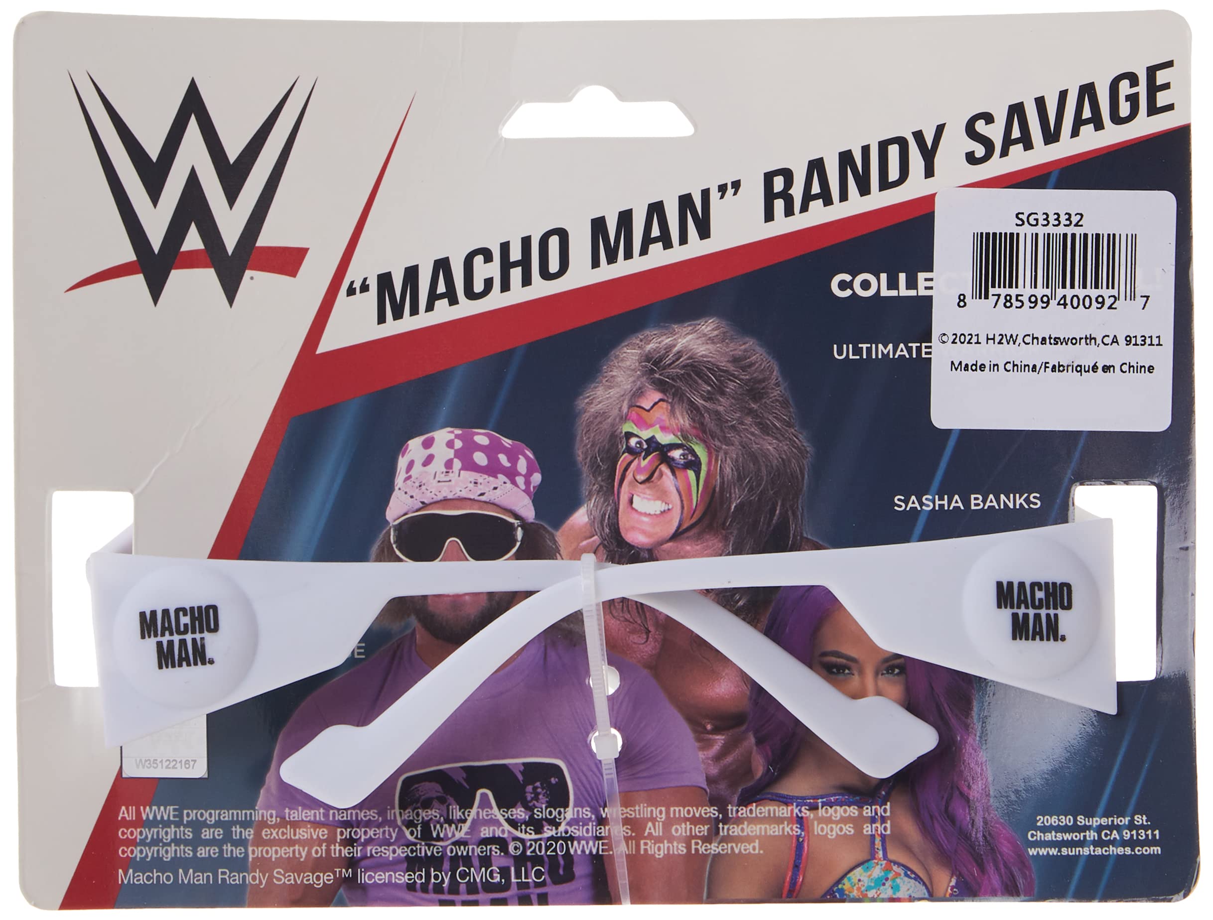 WWE Macho Man Sunglasses Teeth