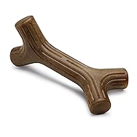 Benebone Bacon Stick Durable Dog Chew Toy for Aggressive Chewers, Real Bacon, Made in USA, Large