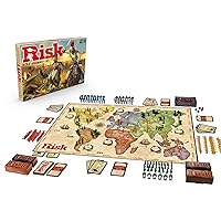 Hasbro B7404 Risk World Domination Strategy Game, Japanese Version, Recommended for Ages 10 and Up, 2-5 Players