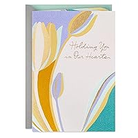 Hallmark Sympathy Card from Both or from All (Holding You In Our Hearts)