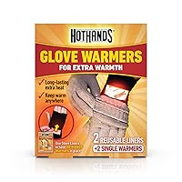 HotHands Glove Warmers - Stretchy and Comfortable, Built in Pockets for HotHands Hand Warmers - Easy to Use and Convenient to Wear