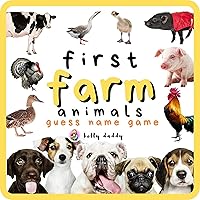 First Farm Animal Words for Children: Learning with Guess name Game, Fun and learn for your kids (First 100 Book 4) First Farm Animal Words for Children: Learning with Guess name Game, Fun and learn for your kids (First 100 Book 4) Kindle