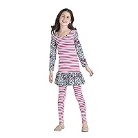 Girls' Organic Dream Stripe Dress