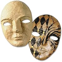 Creativity Street Paper Mache Mask Kit, 8 X 5.5