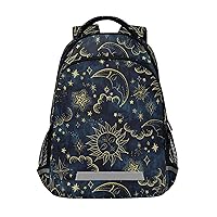 ALAZA Sun Moon Boho Cosmos Astrology Backpack Purse for Women Men Personalized Laptop Notebook Tablet School Bag Stylish Casual Daypack, 13 14 15.6 inch