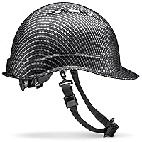 Acerpal Cap Style Vented Hard Hat Gloss Finish Custom Design and Solid Color OSHA Hard Hats with 6-Point Suspension