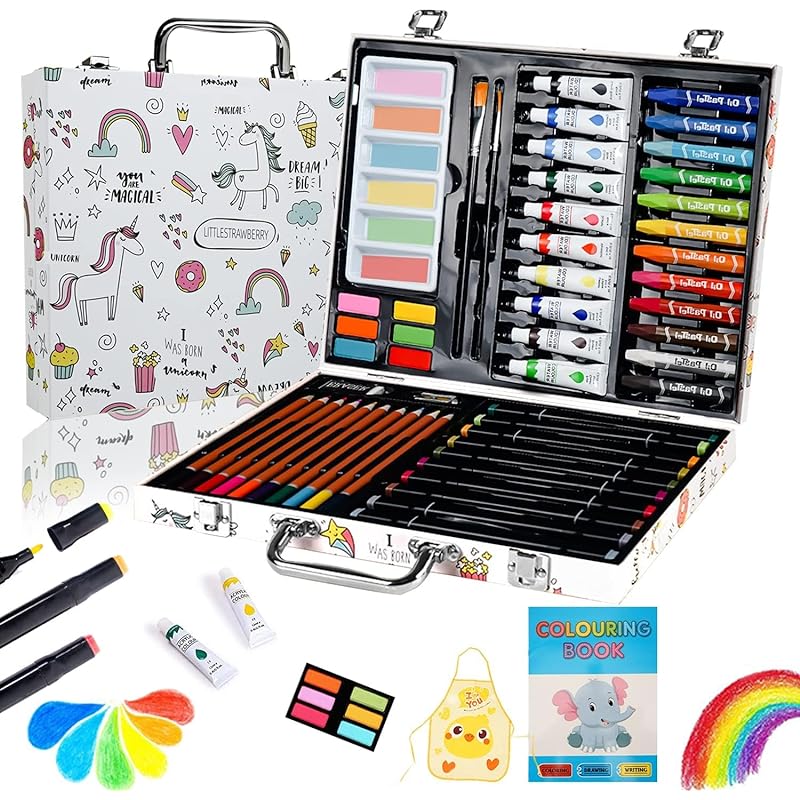 Premium Vector | Kids drawing everyday objects drawing set