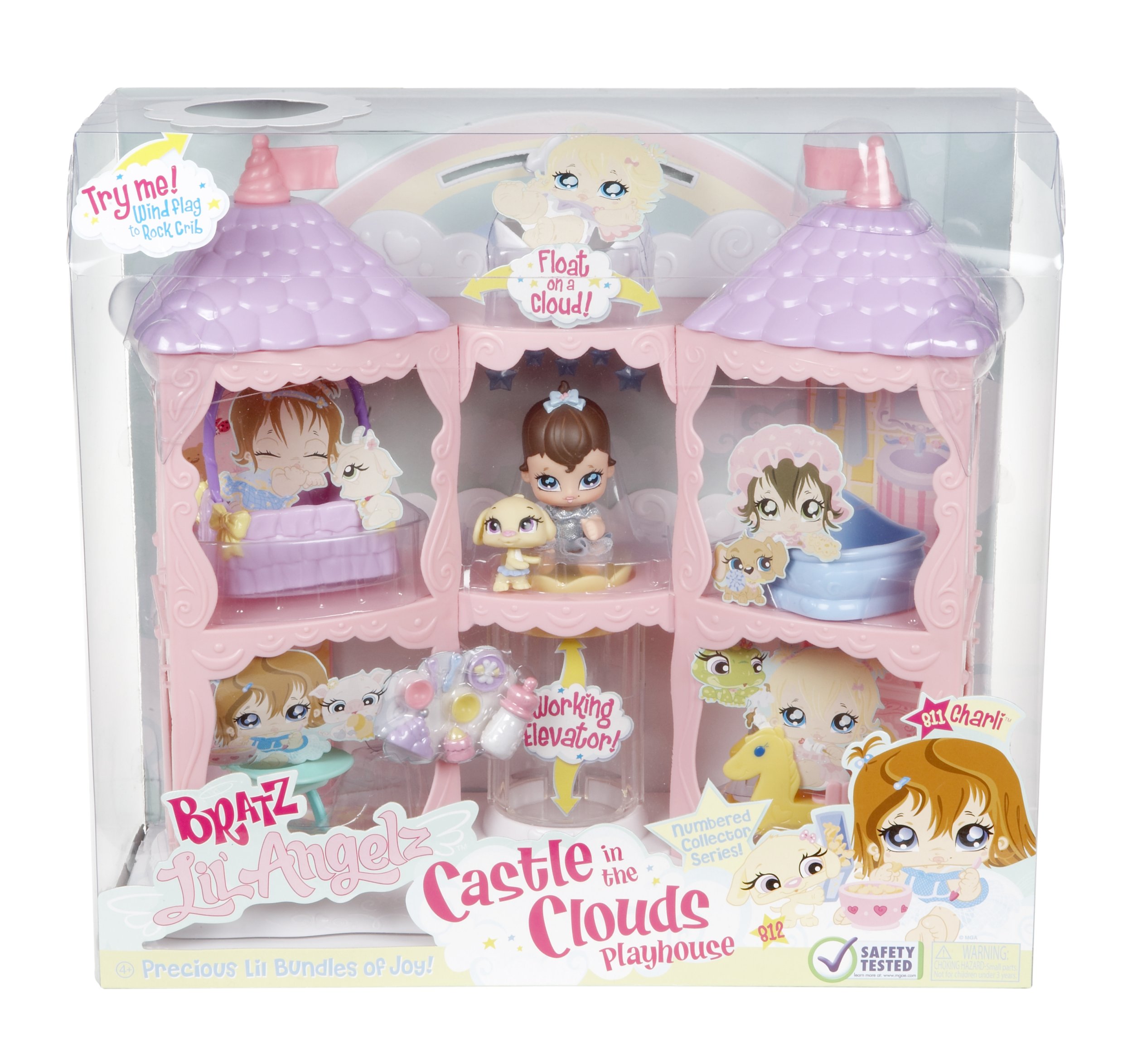 Bratz Lil Angelz Castle in The Clouds Play Set
